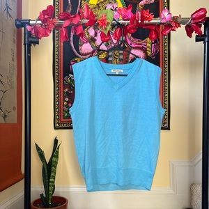 Baby blue vest